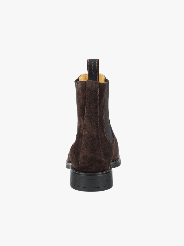 Botins Chelsea em Camurça