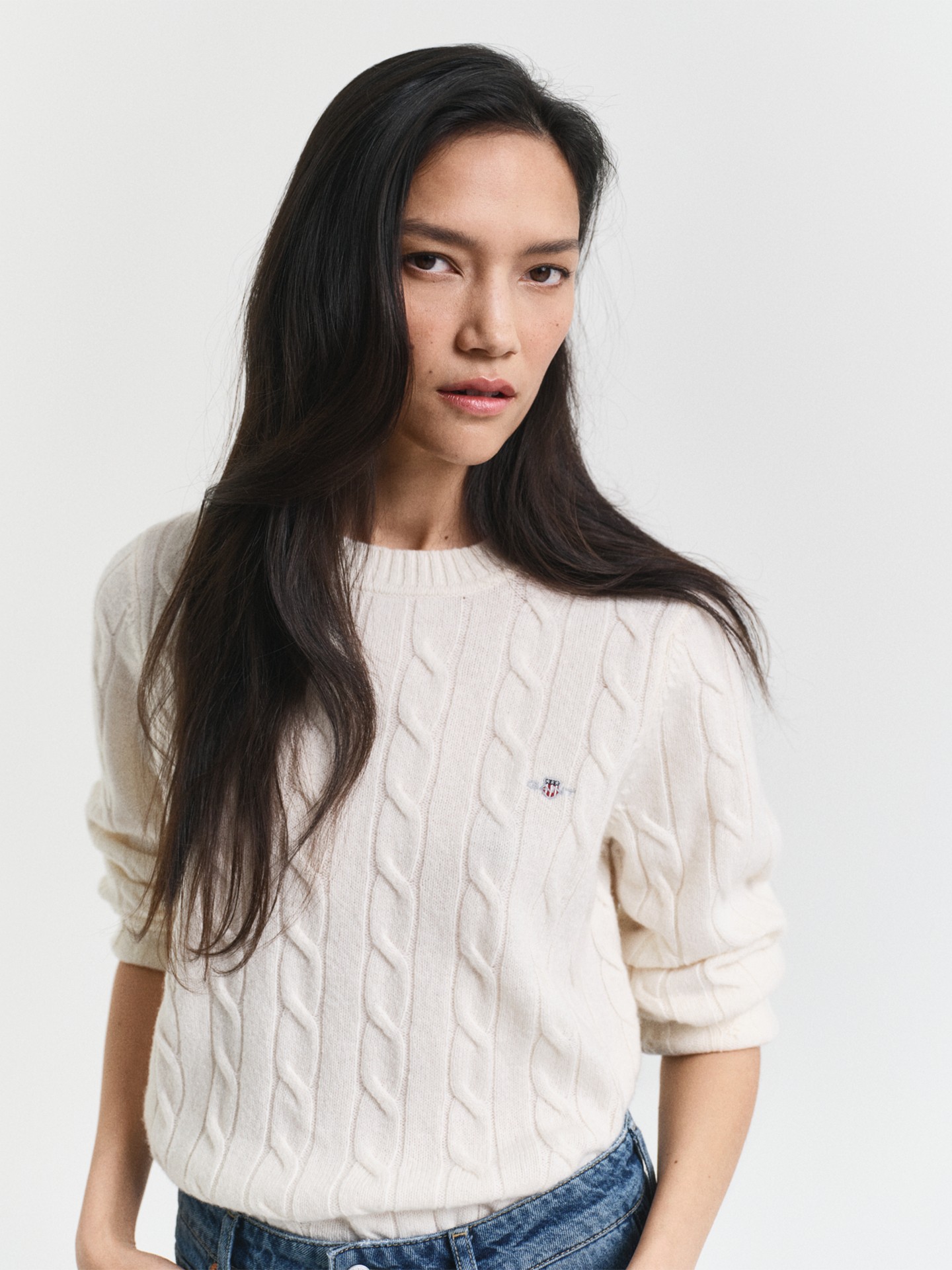 Camisola de Malha Trançada