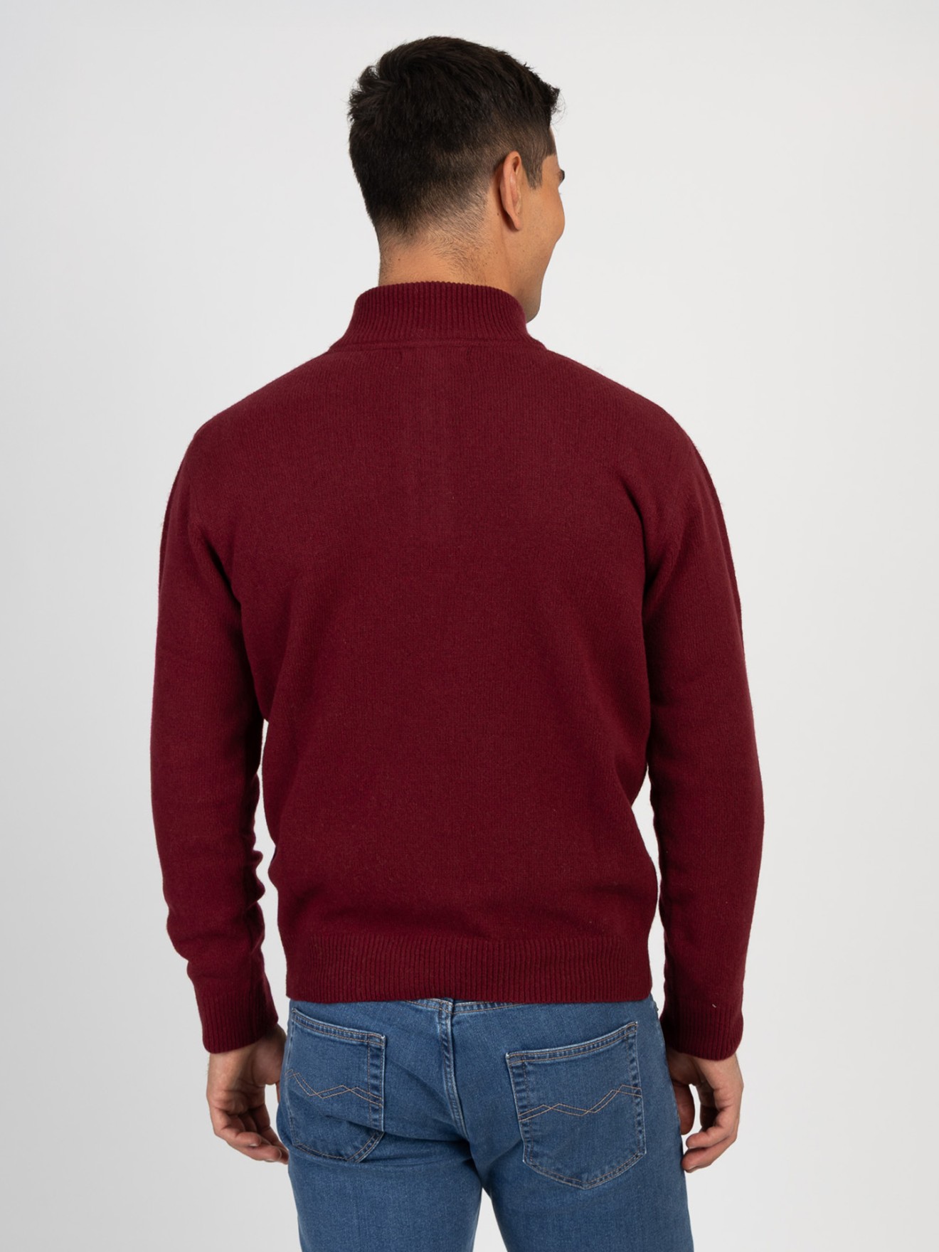 Camisola de Malha com Gola Alta
