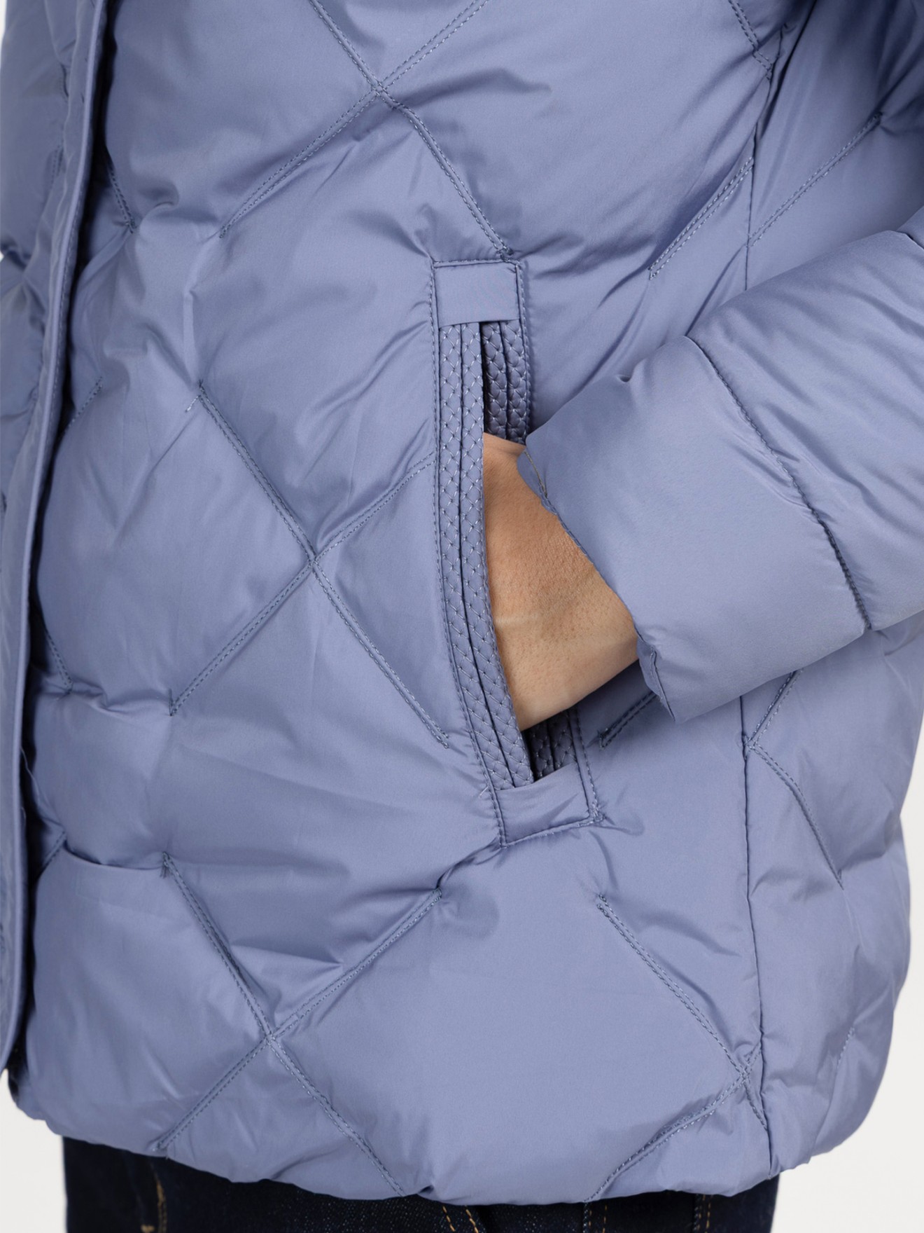 Bluso Acolchoado com Gola Alta