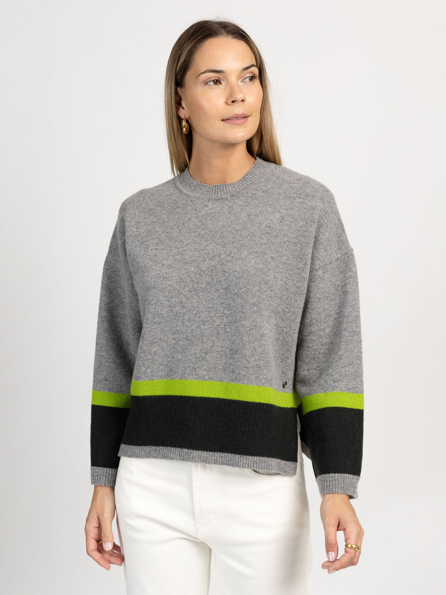 Camisola de Malha com Riscas