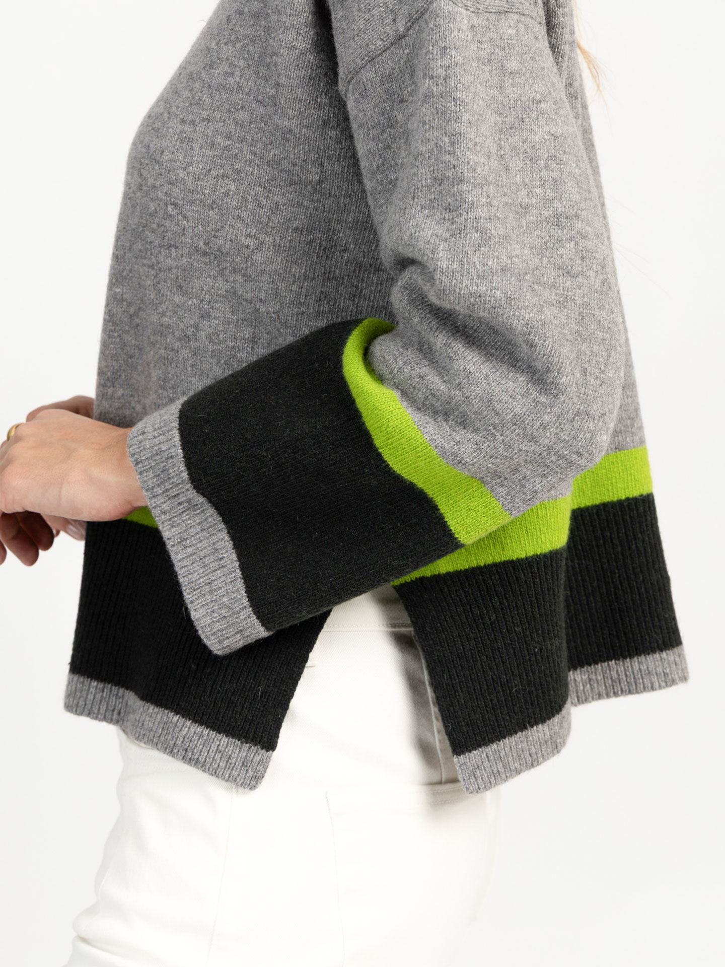 Camisola de Malha com Riscas