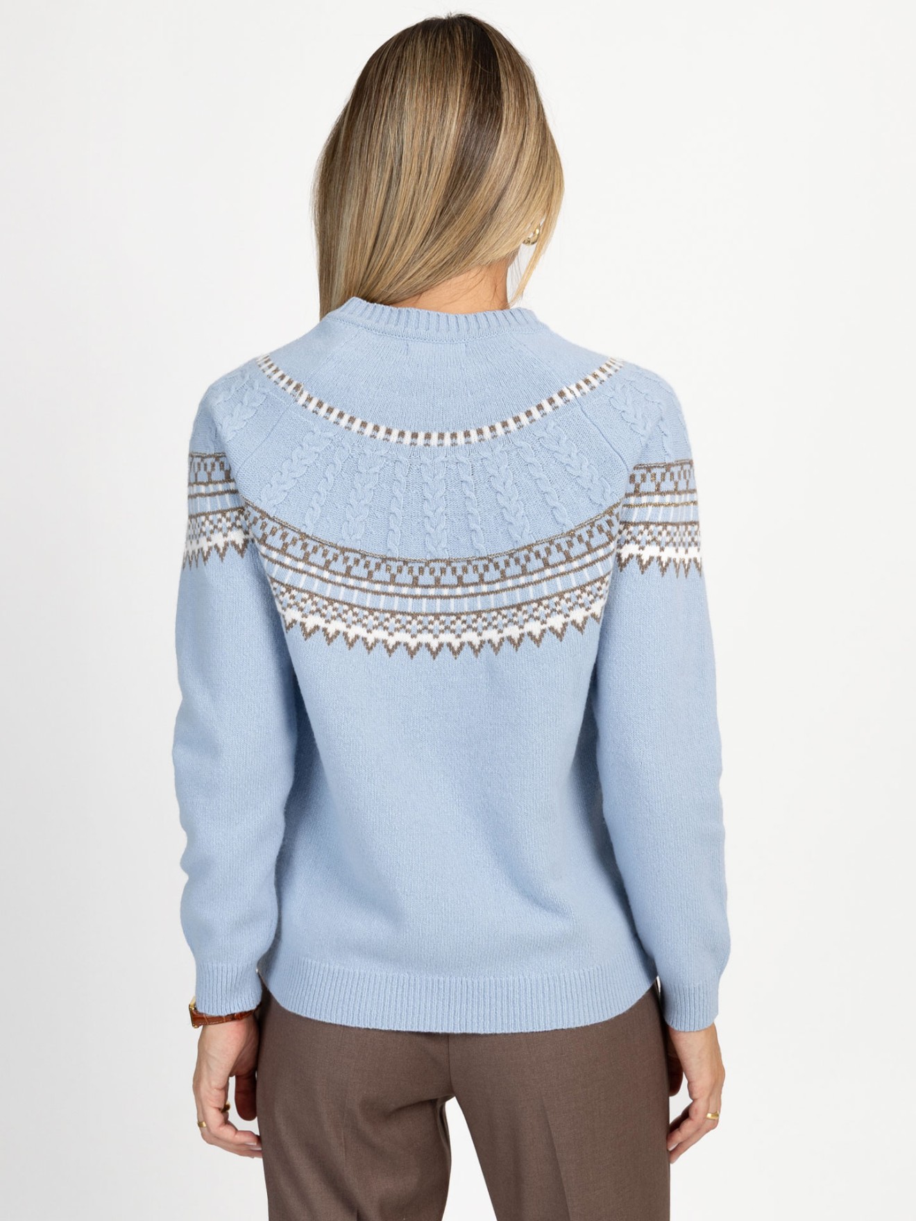 Camisola de Malha com Padr�o