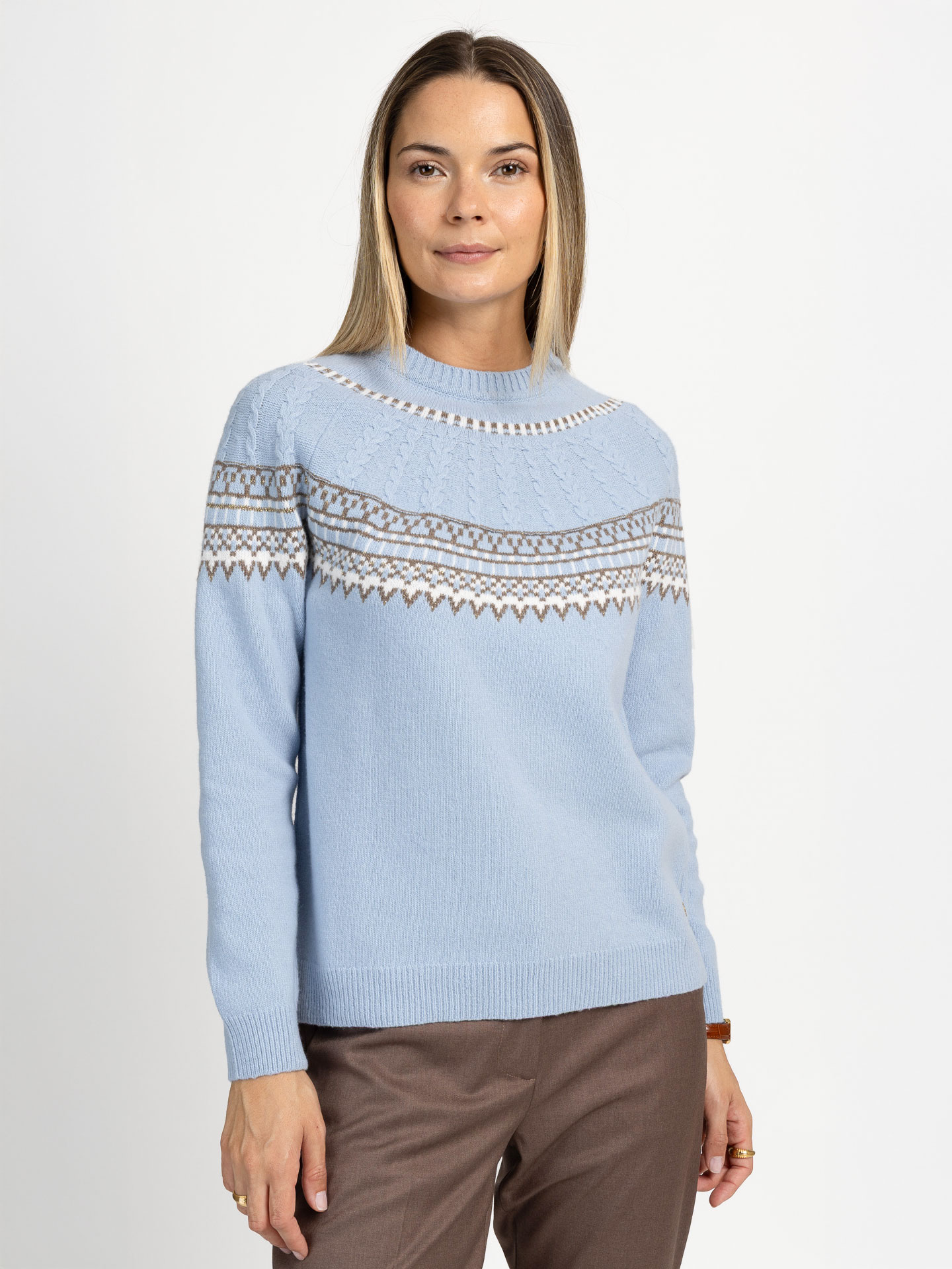 Camisola de Malha com Padrão