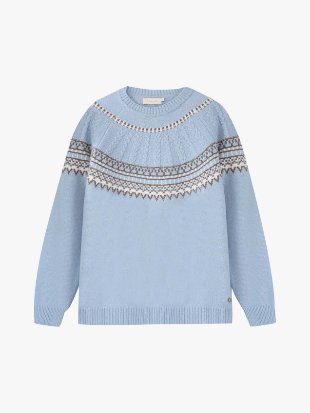 Camisola de Malha com Padrão