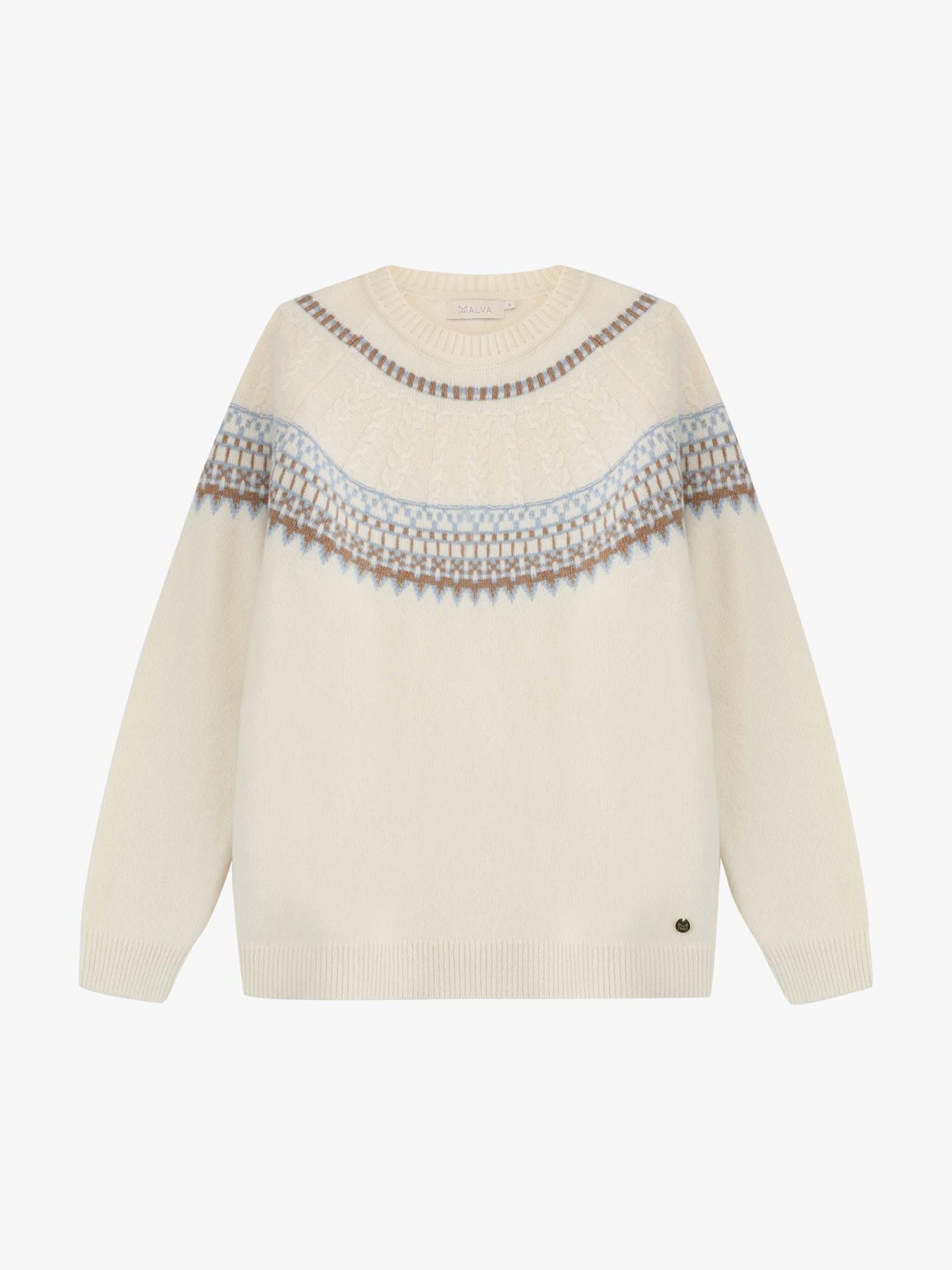 Camisola de Malha com Padr�o