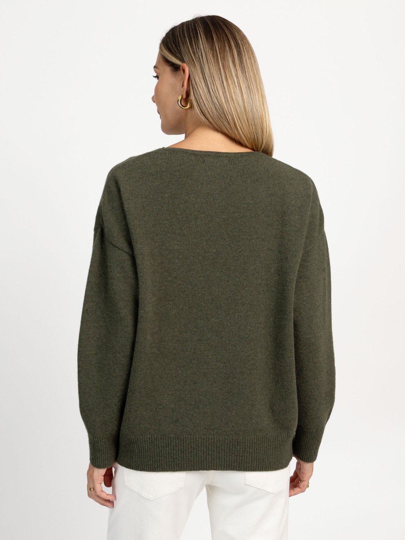 Camisola de Malha com Decote em V