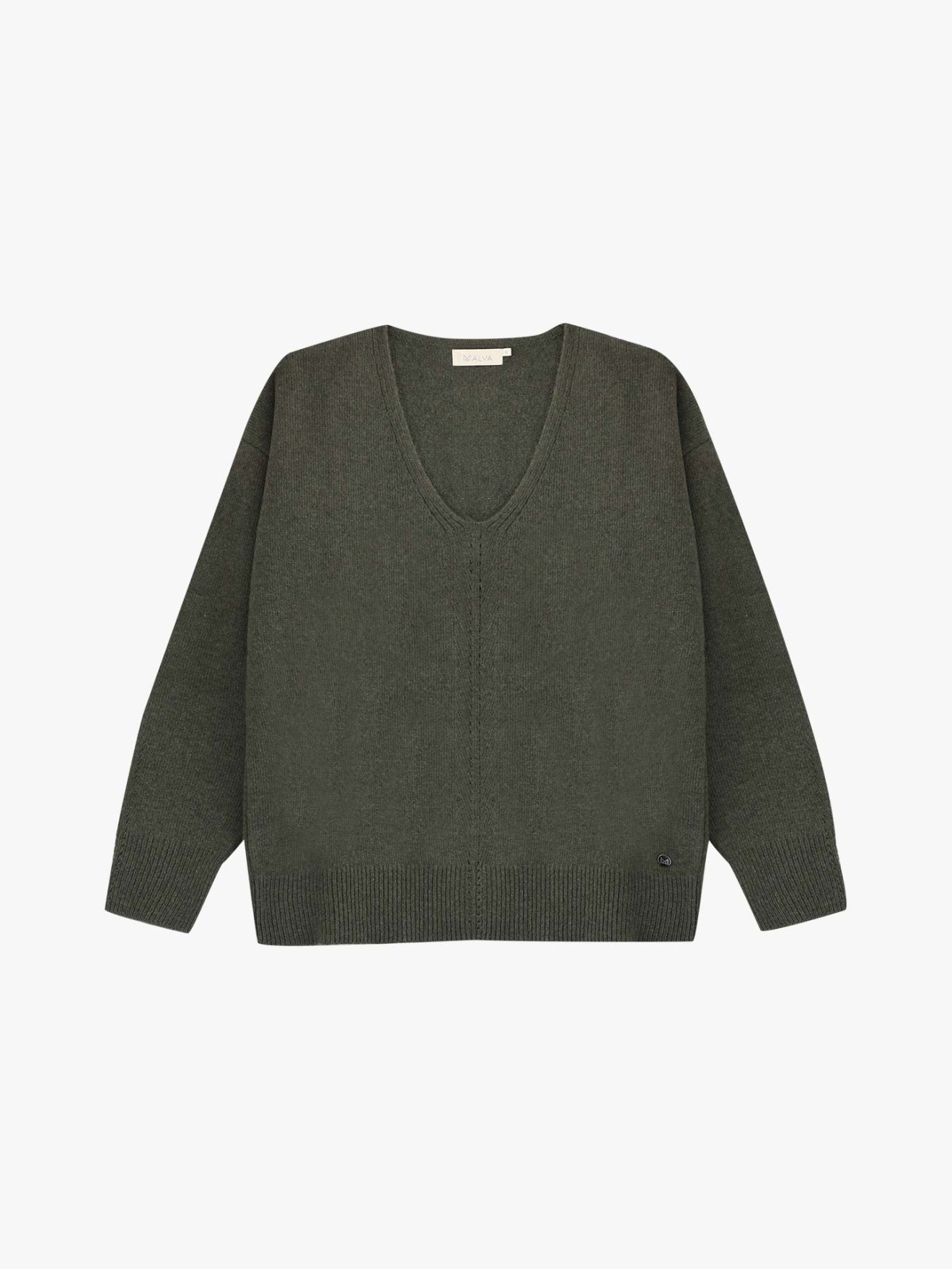 Camisola de Malha com Decote em V