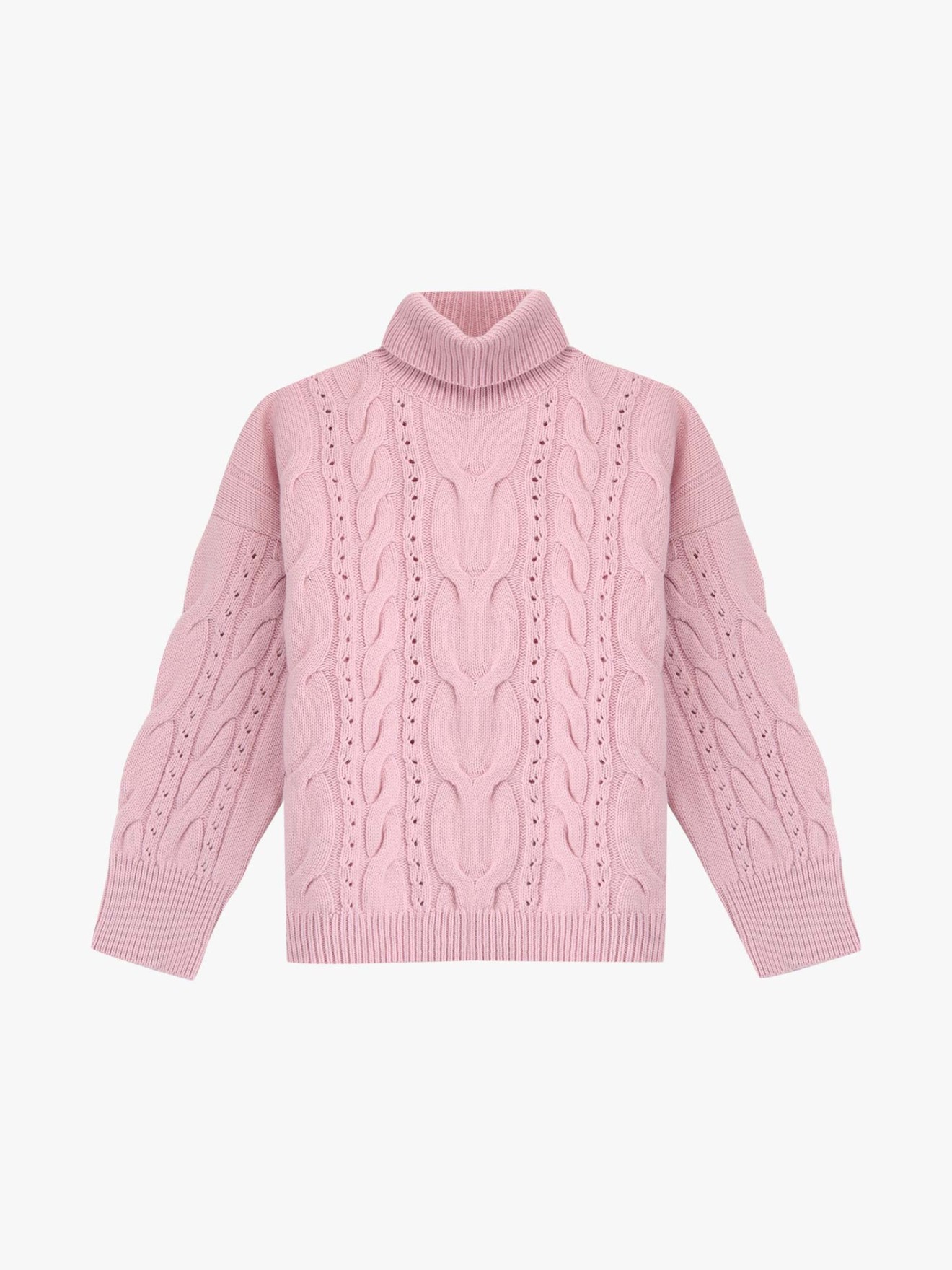 Camisola de Malha com Gola Alta