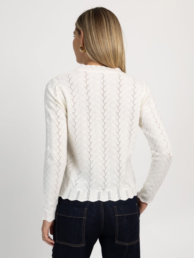 Camisola de Lã com Padrão