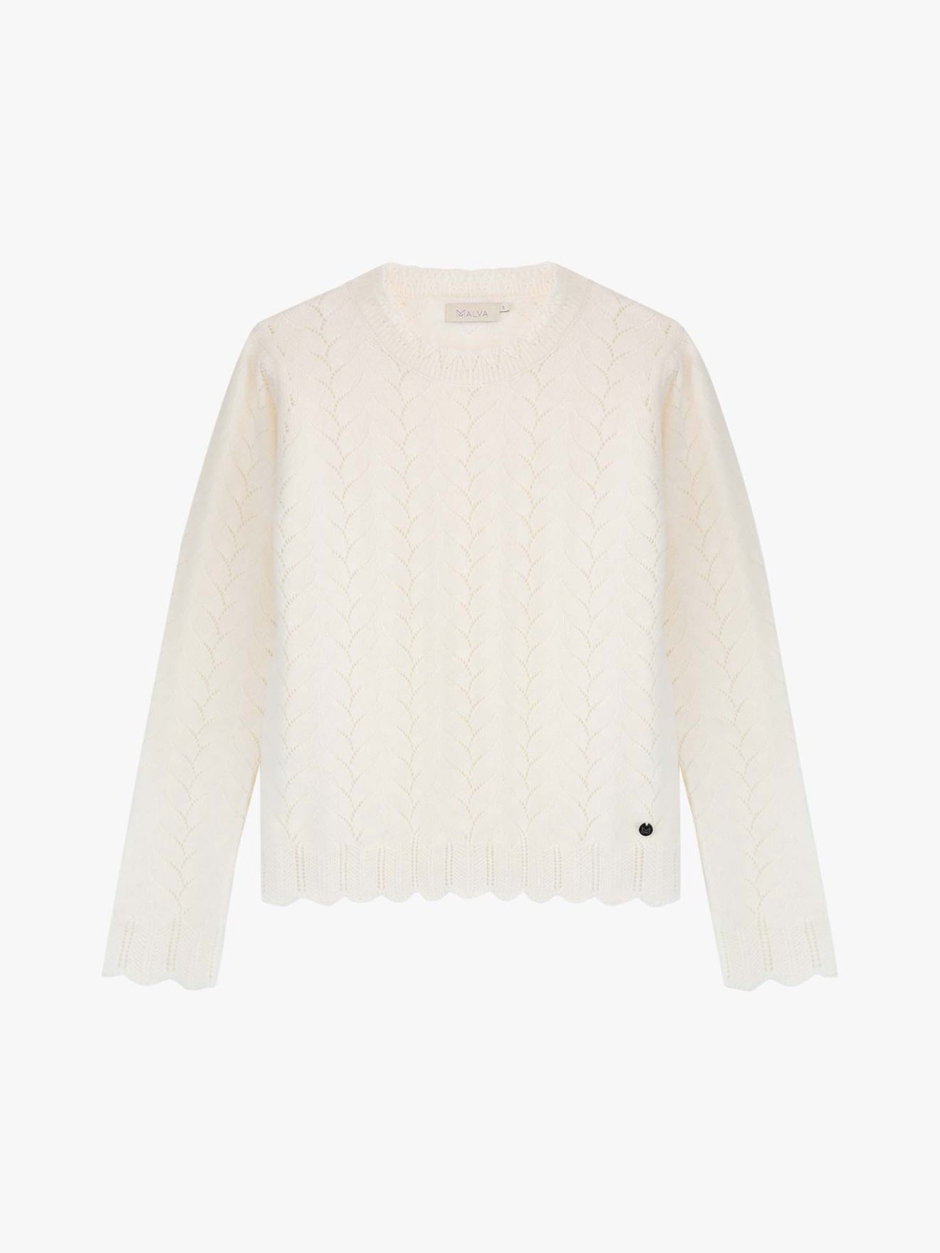 Camisola de Lã com Padrão