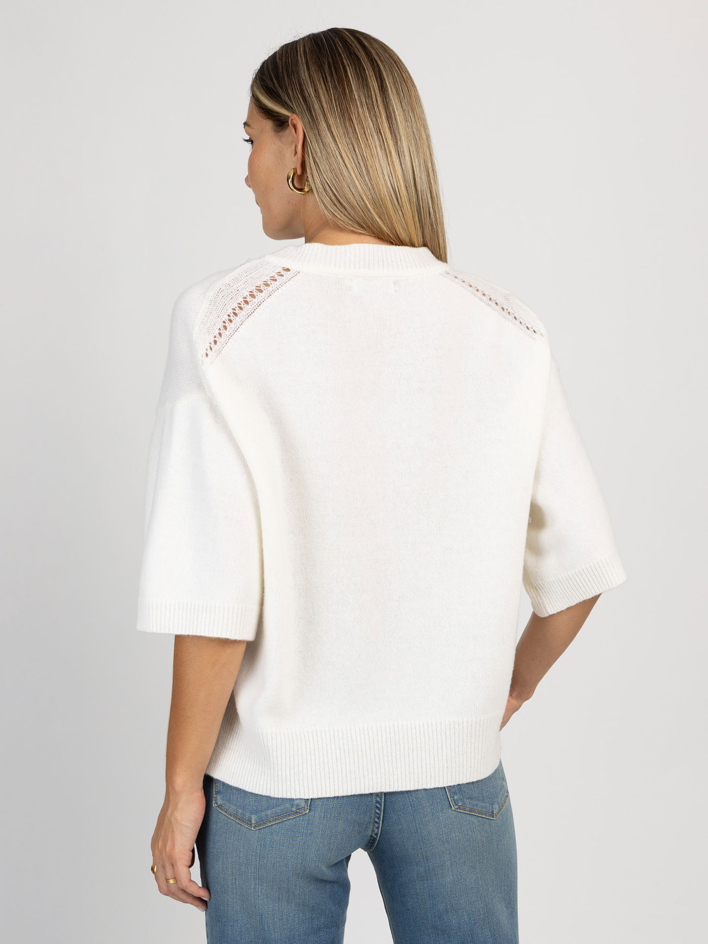 Camisola de Malha Cropped