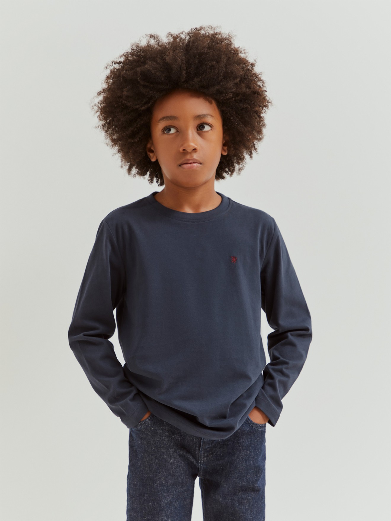 Camisola Bsica de Manga Comprida