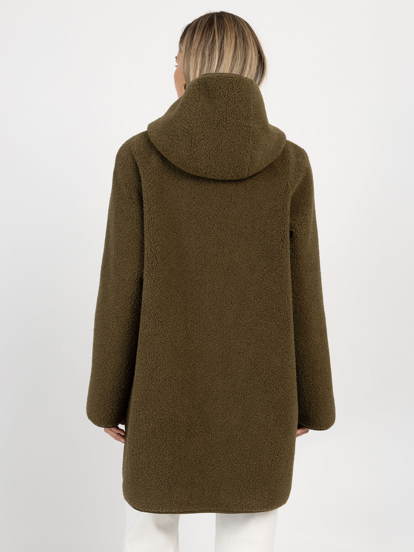 Parka Reversível com Capuz