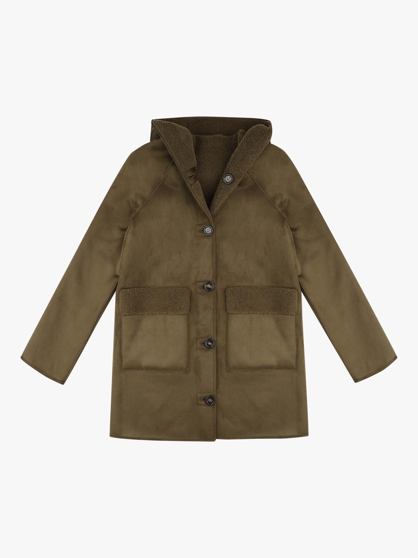 Parka Reversível com Capuz