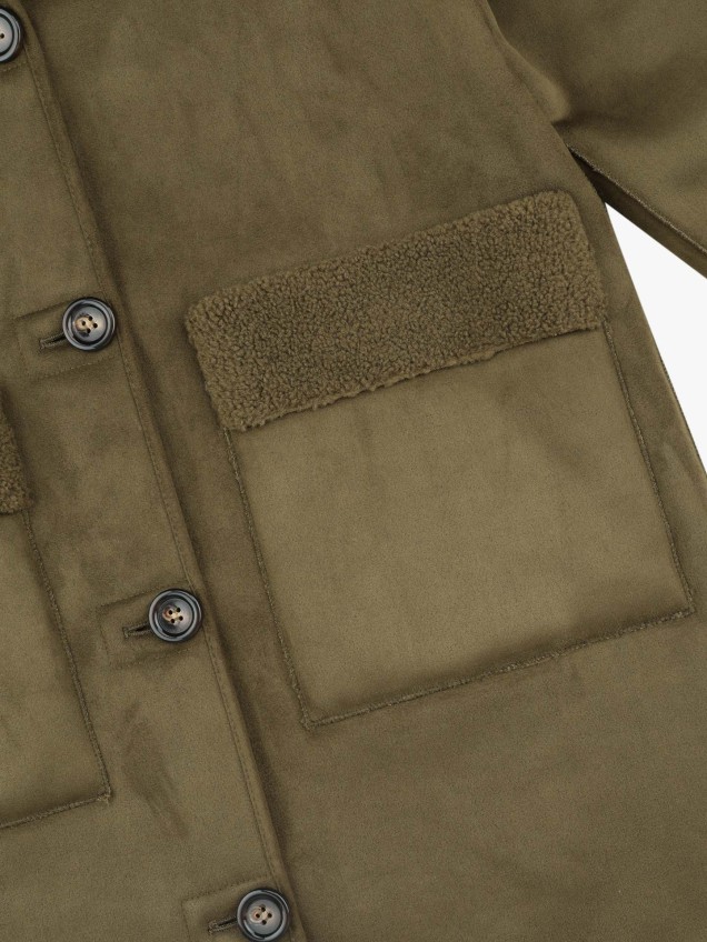 Parka Reversível com Capuz