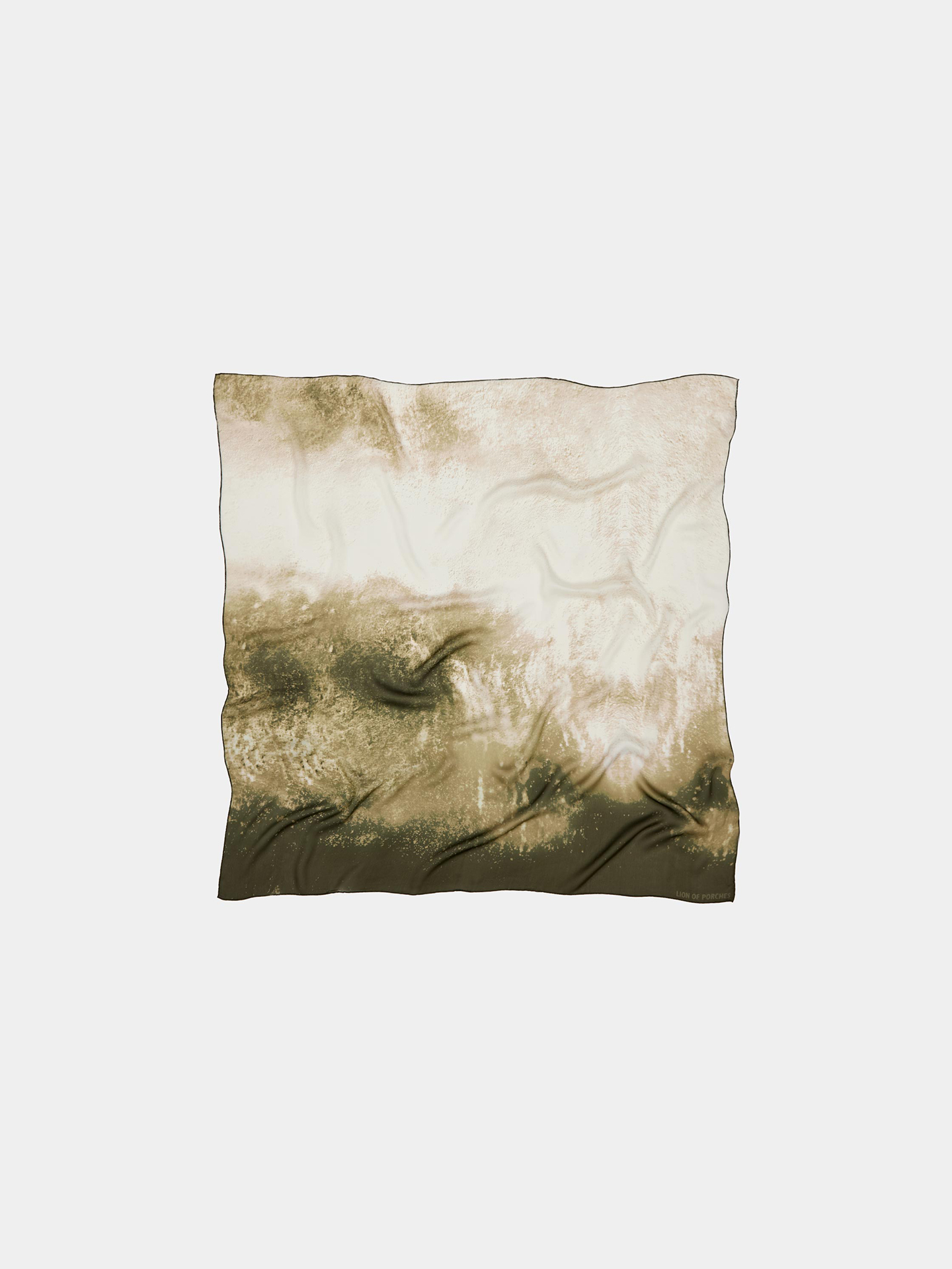 Lenço de Seda com Estampado