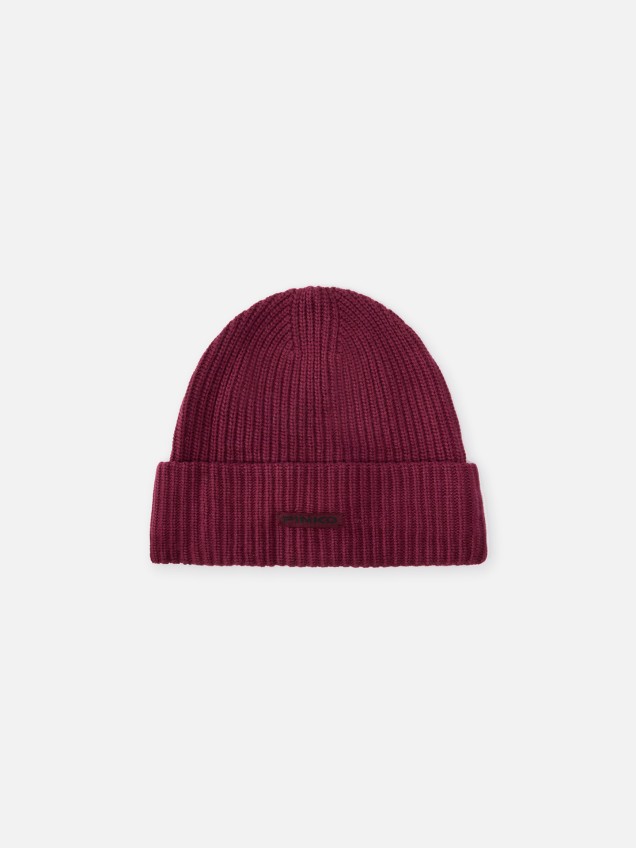 Gorro em Malha Canelada