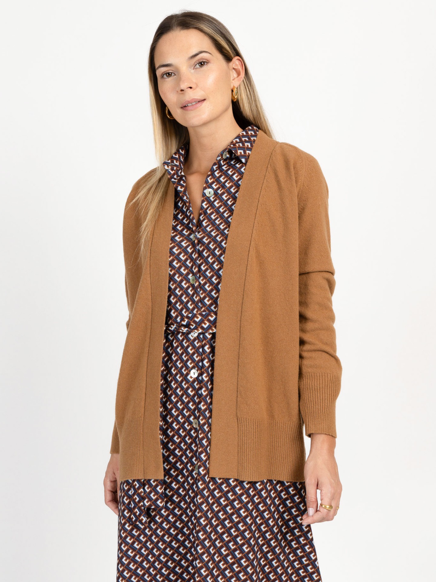 Casaco de Malha Aberto