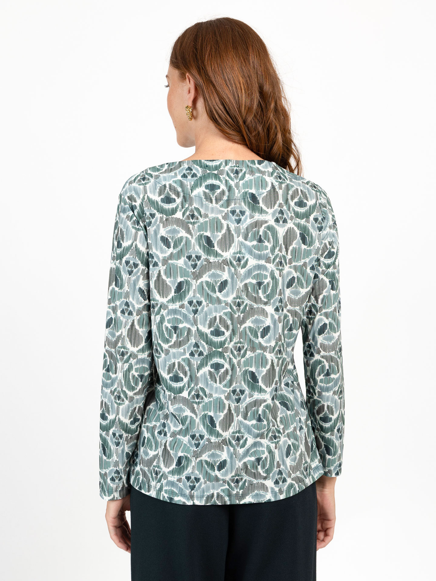 Camisola com Padrão Abstrato