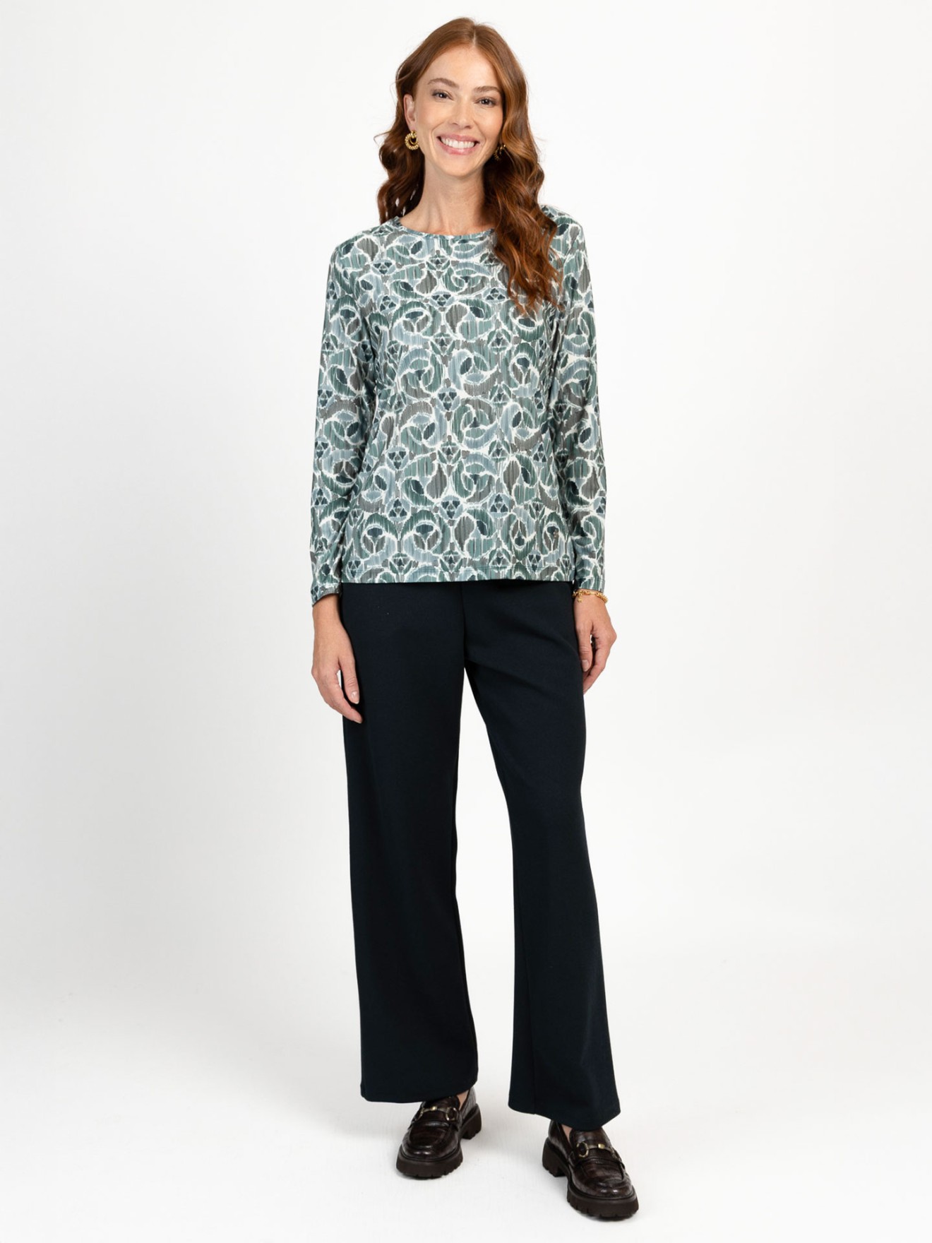 Camisola com Padr�o Abstrato