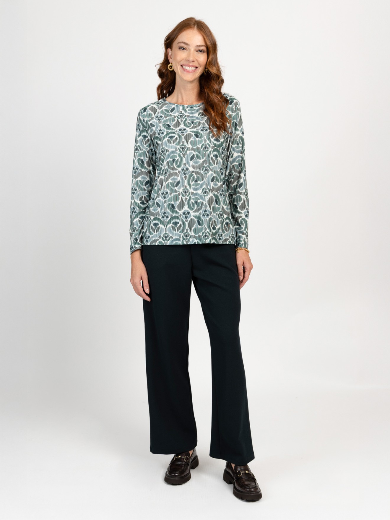 Cal�as de Malha com Cintura El�stica