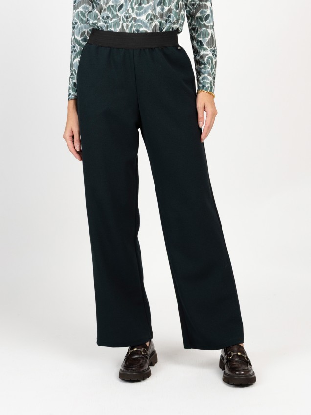 Cal�as de Malha com Cintura El�stica