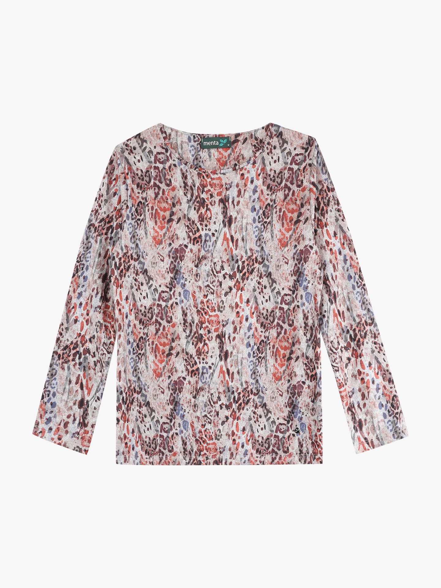 Camisola com Padrão Animal Print