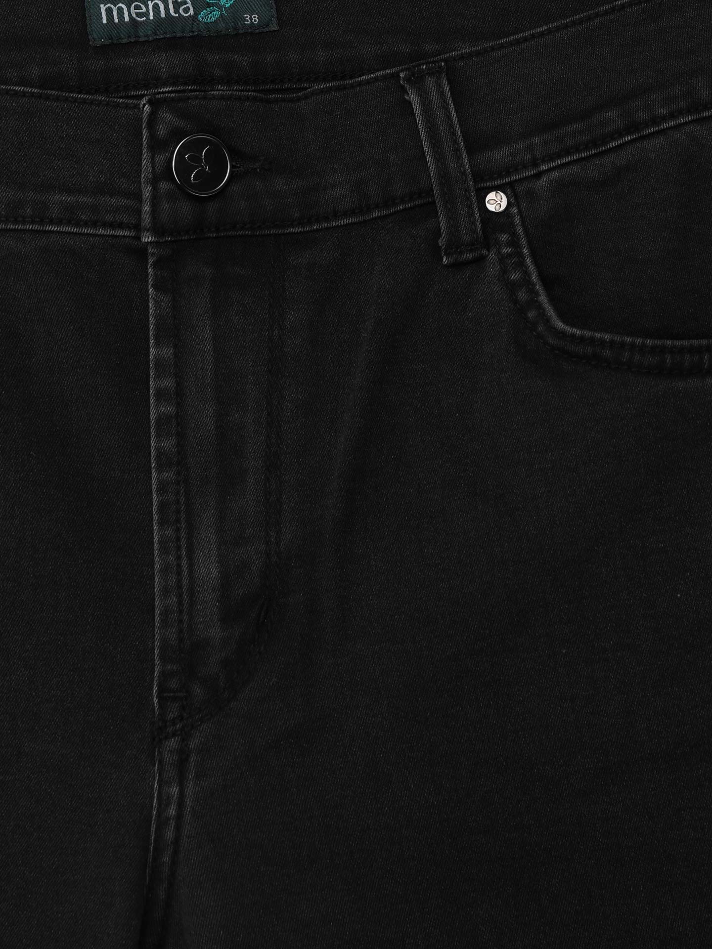 Calças de Sarja Straight Fit