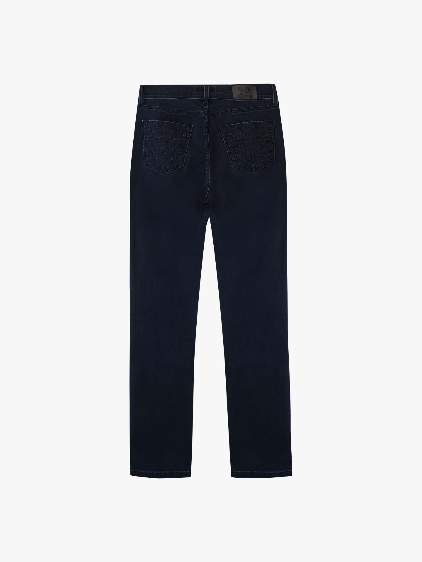 Calças de Sarja Straight Fit