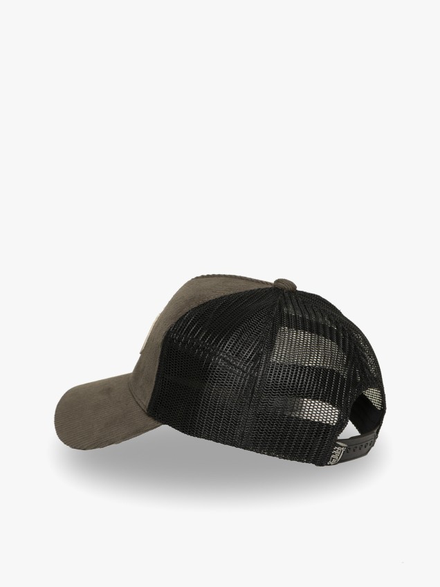 Boné Trucker em Bombazine