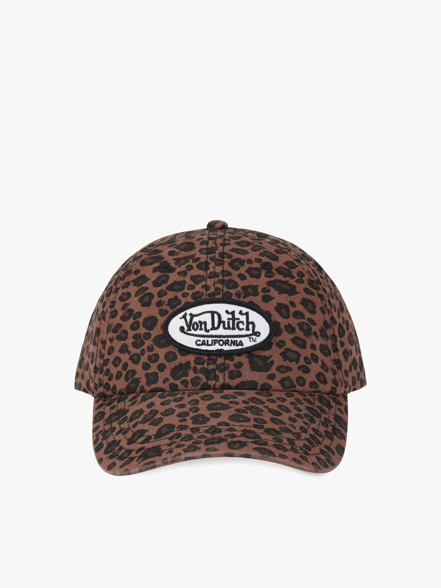 Boné Dad Cap com Padrão de Leopardo