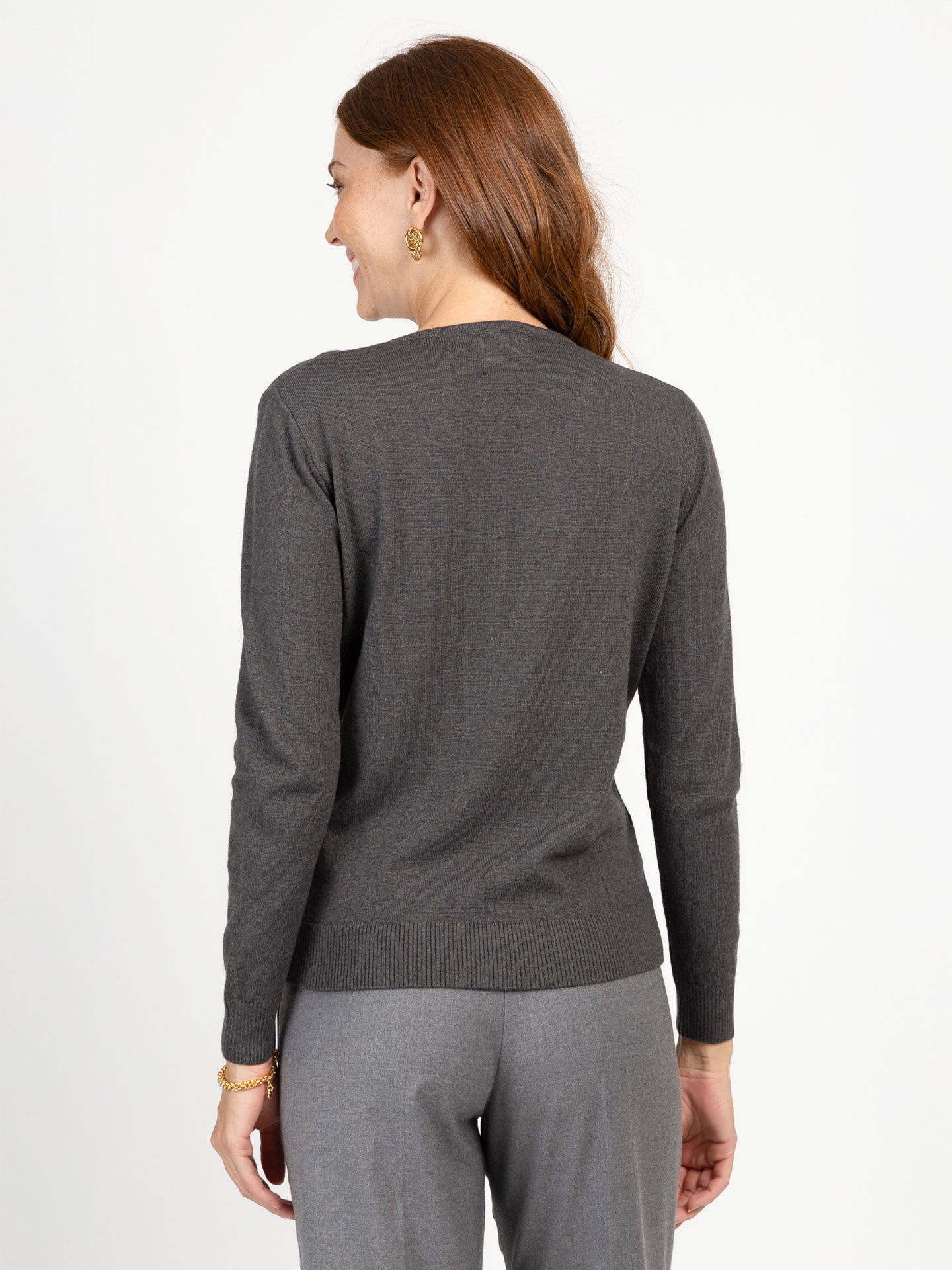 Camisola de Malha com Padrão Trançado