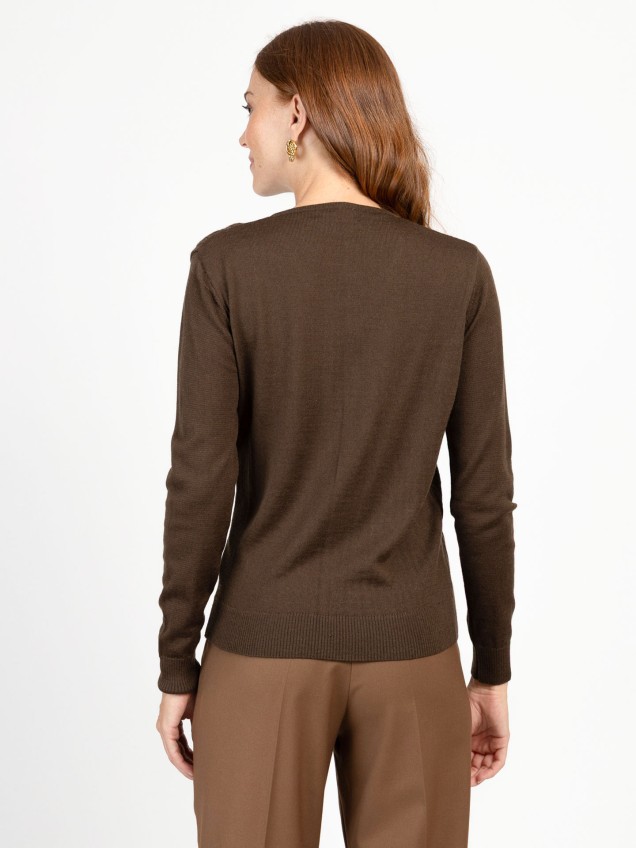 Camisola de Malha com Padrão