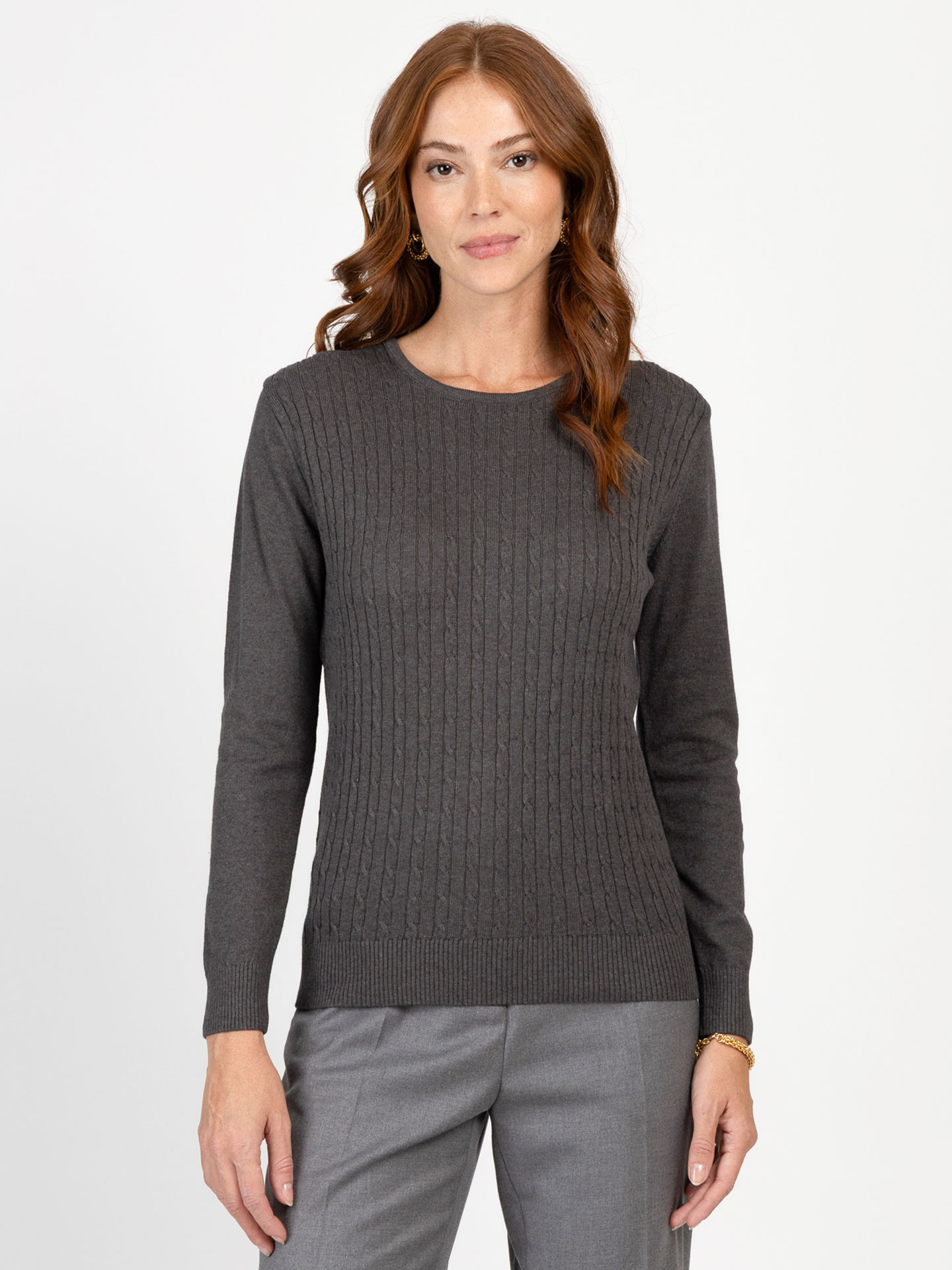 Camisola de Malha Trançada