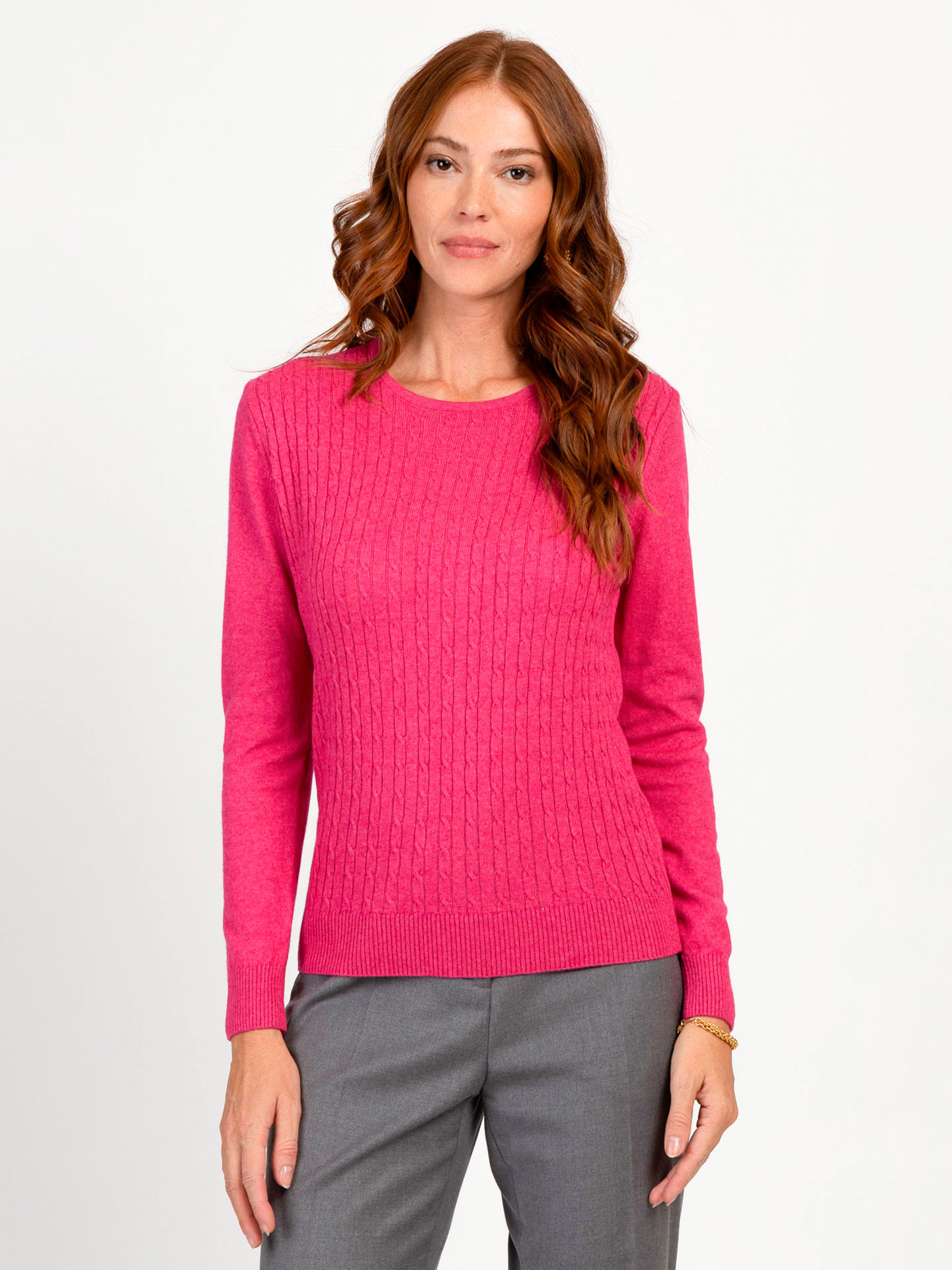 Camisola de Malha Trançada