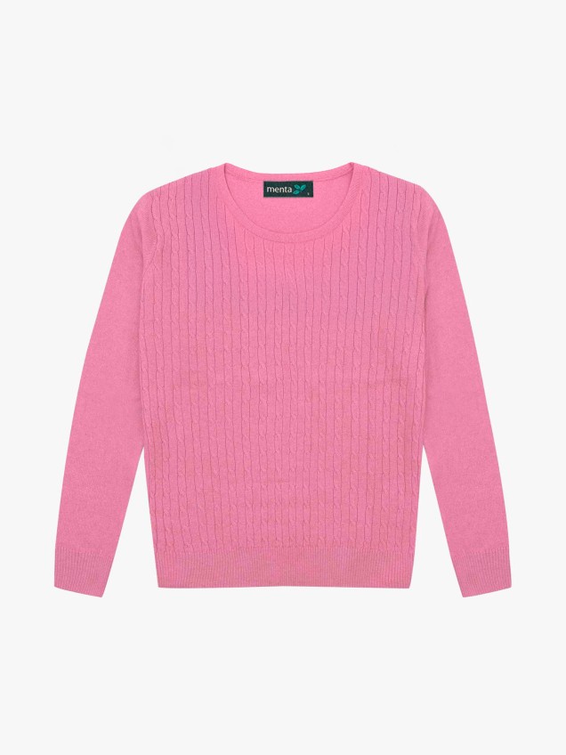 Camisola de Malha Trançada