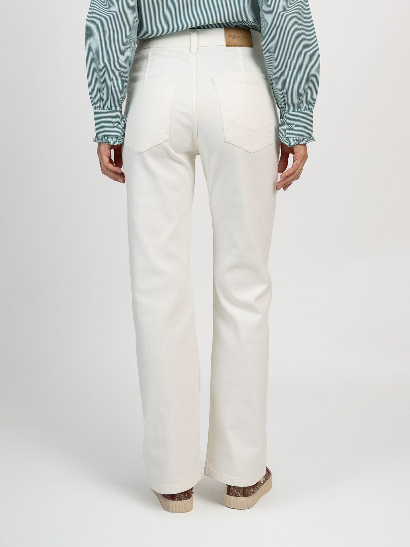 Calças de Ganga Wide Leg