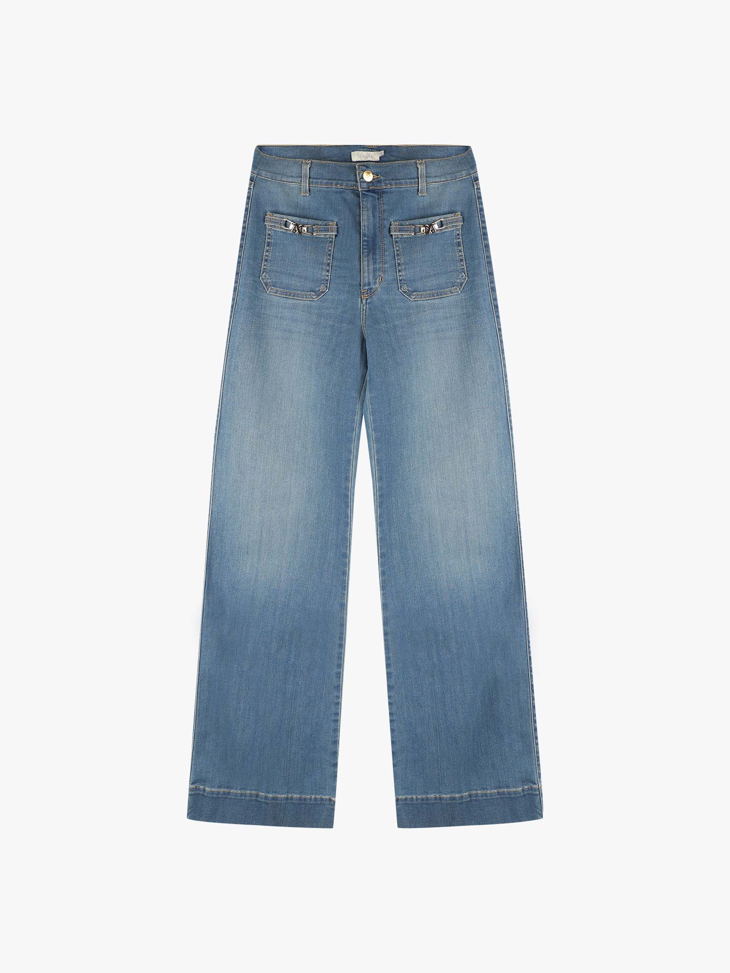 Calças de Ganga Wide Leg