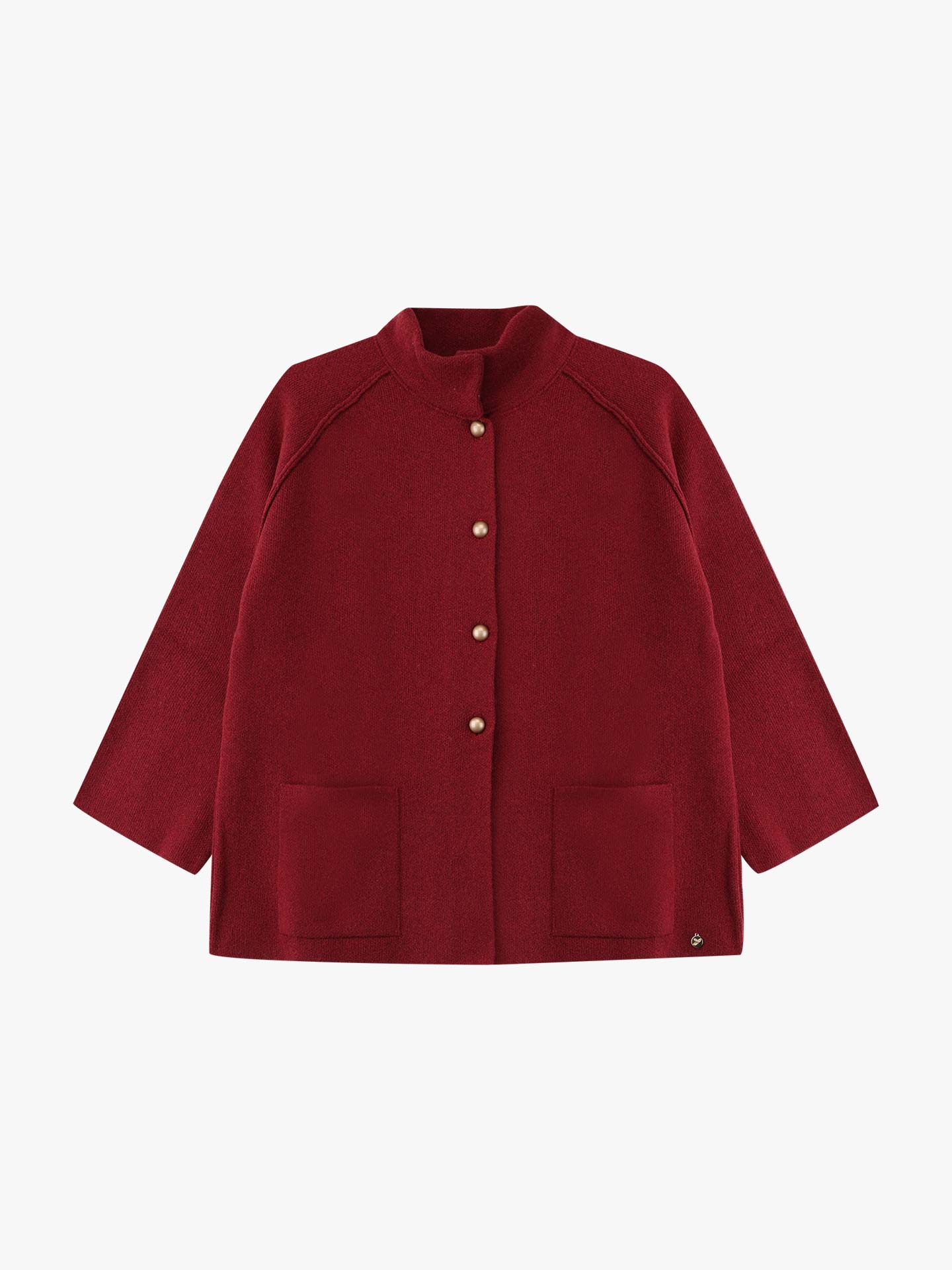 Casaco de Malha com Gola Alta