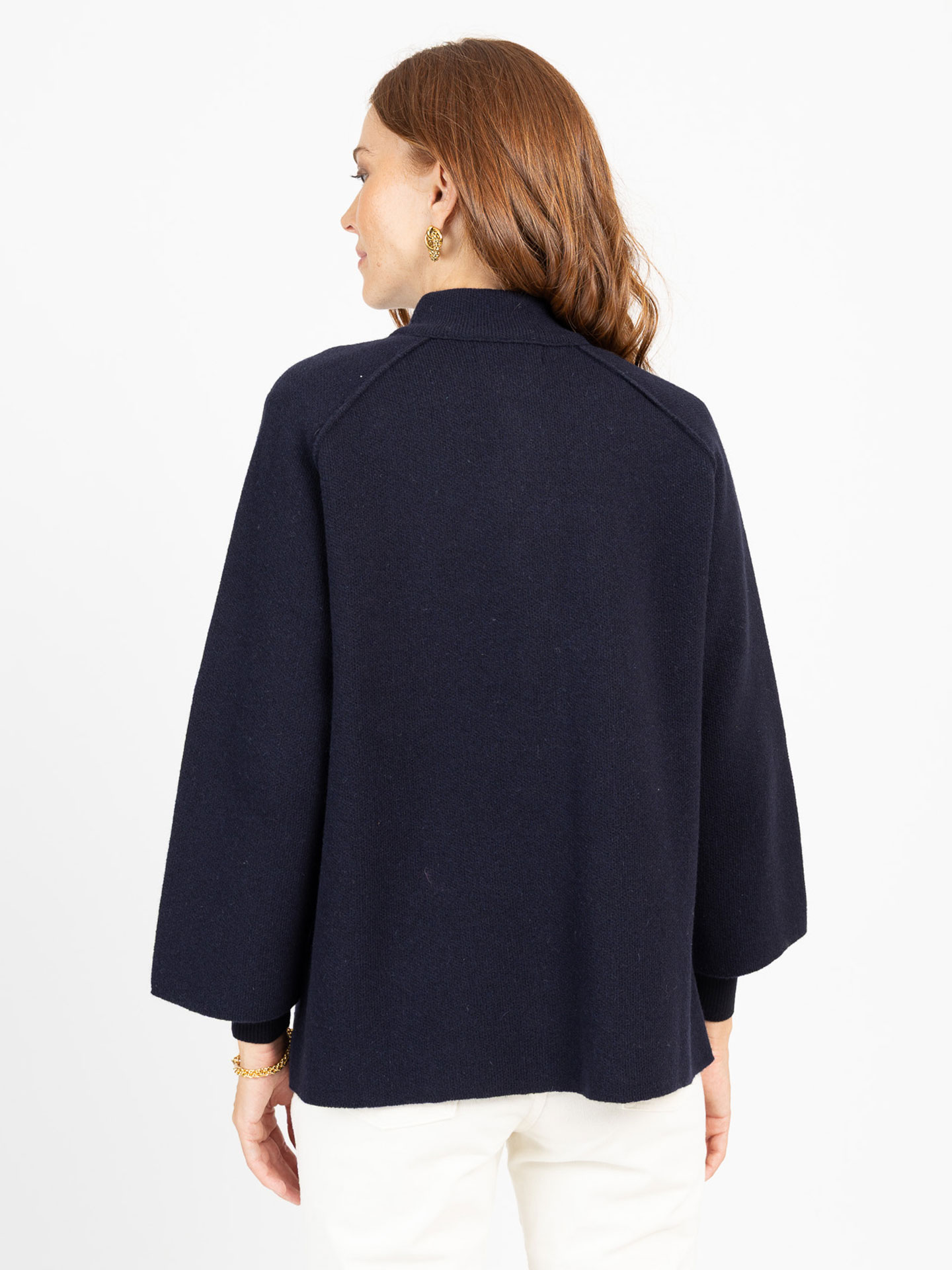 Casaco de Malha com Gola Alta