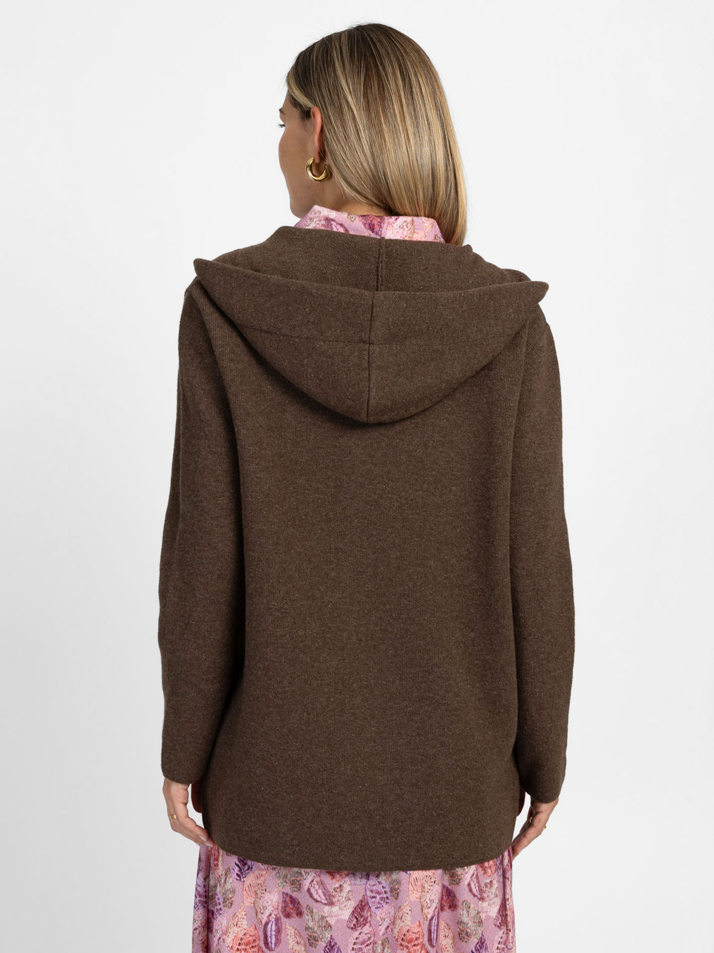 Casaco de Malha com Capuz