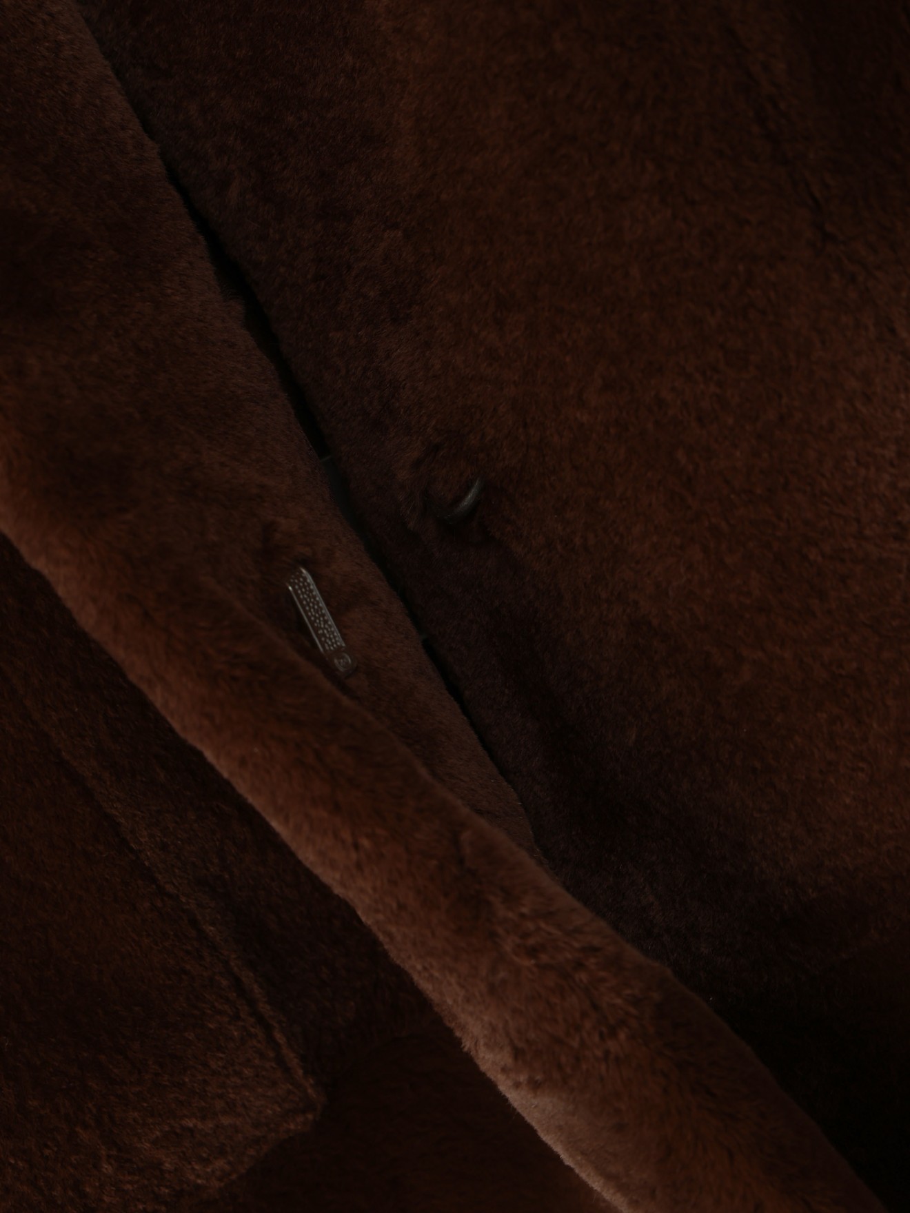 Casaco Curto de Pelo Natural