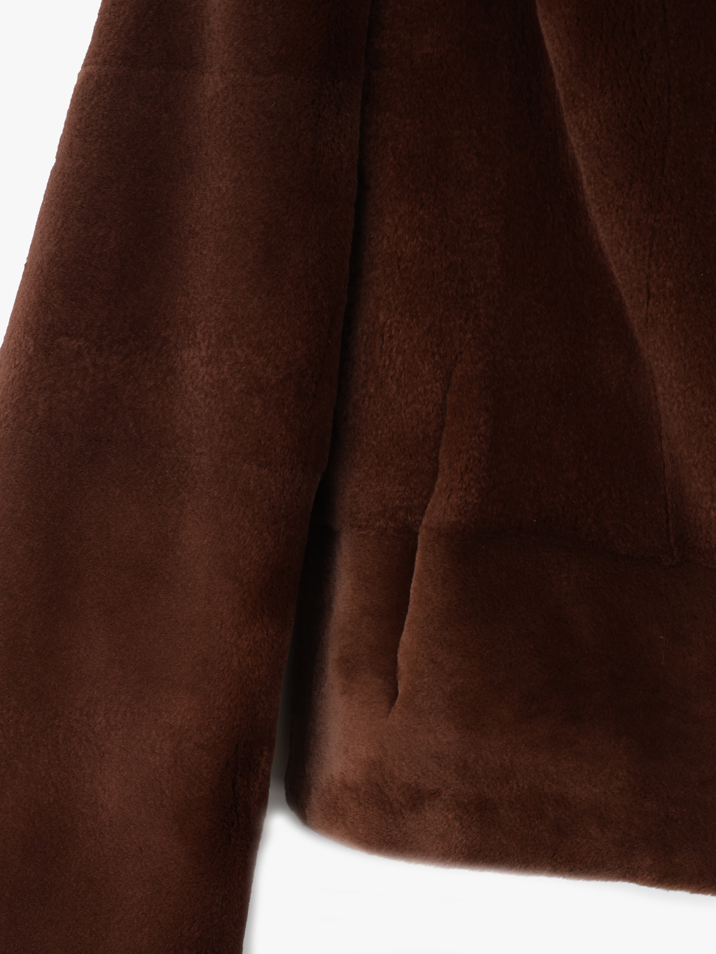 Casaco Curto de Pelo Natural