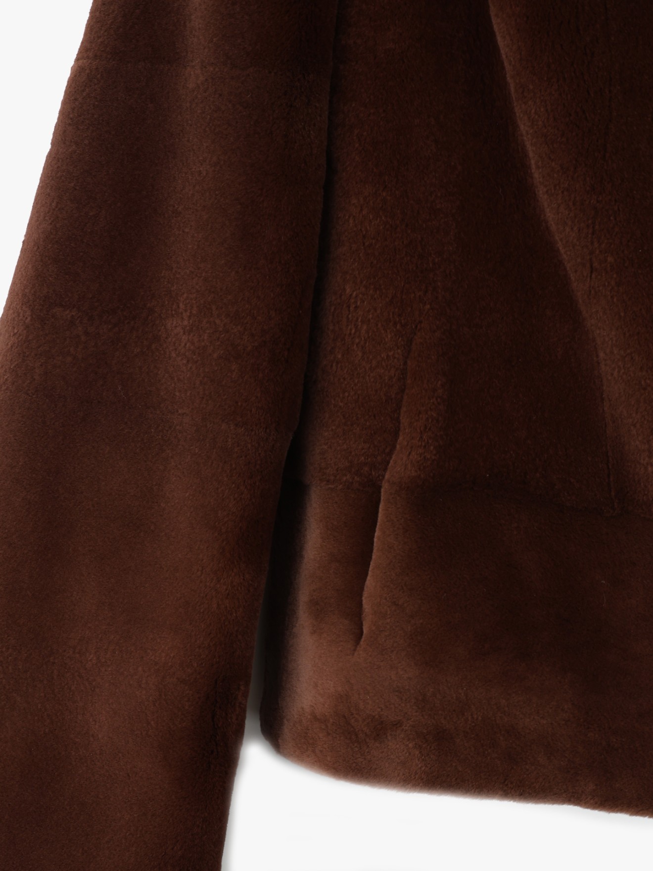 Casaco Curto de Pelo Natural