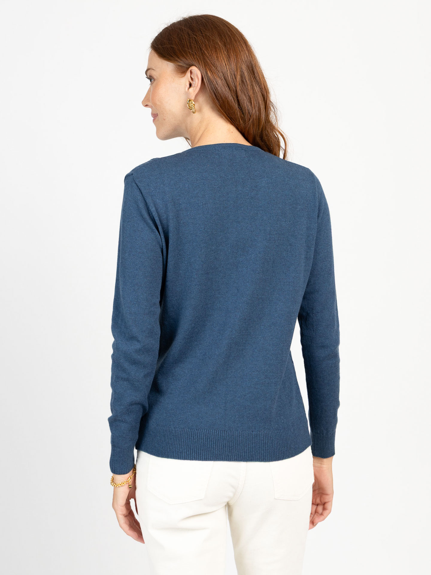 Camisola de Malha com Padrão Trançado