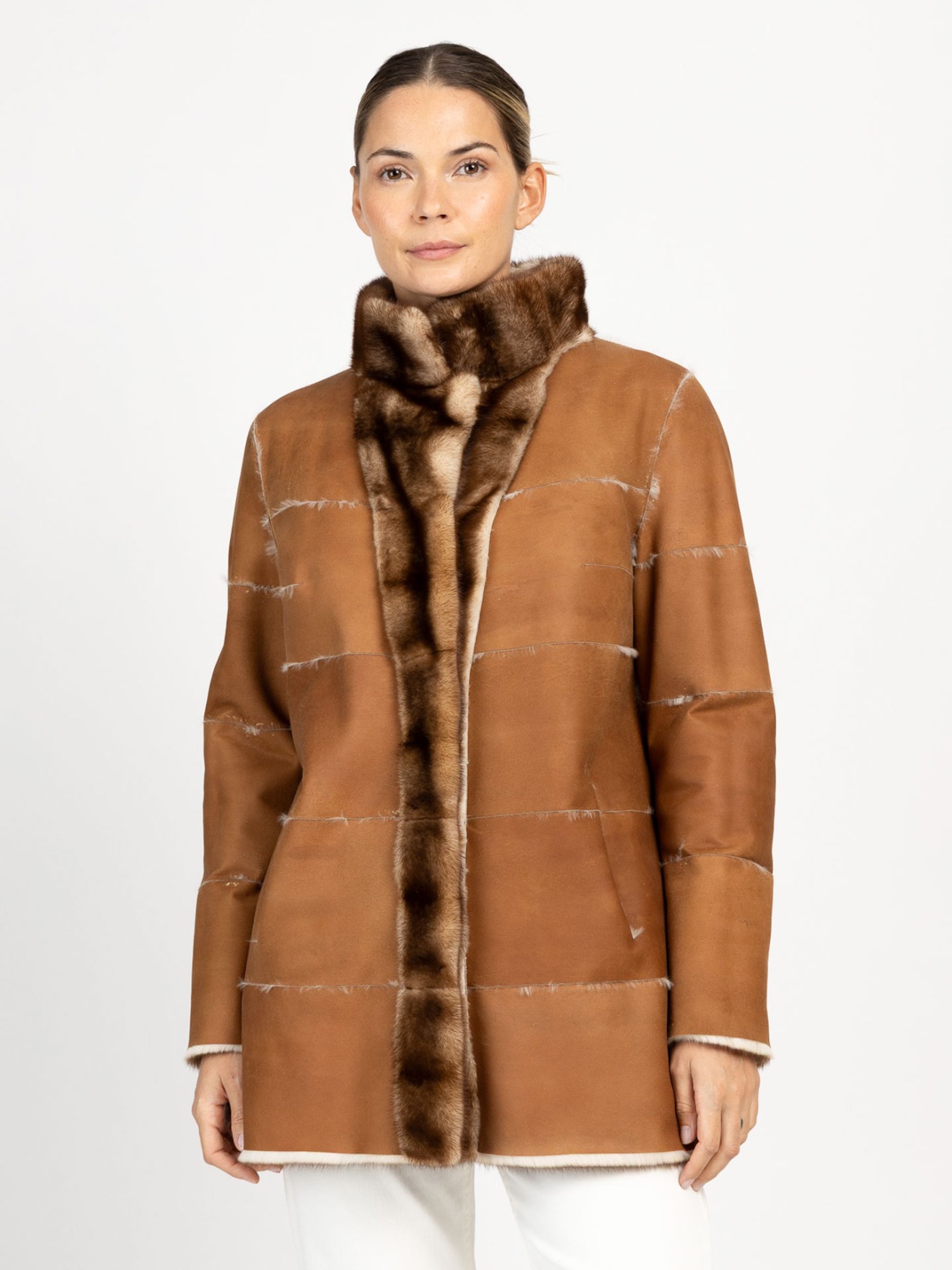 Casaco de Pelo Natural