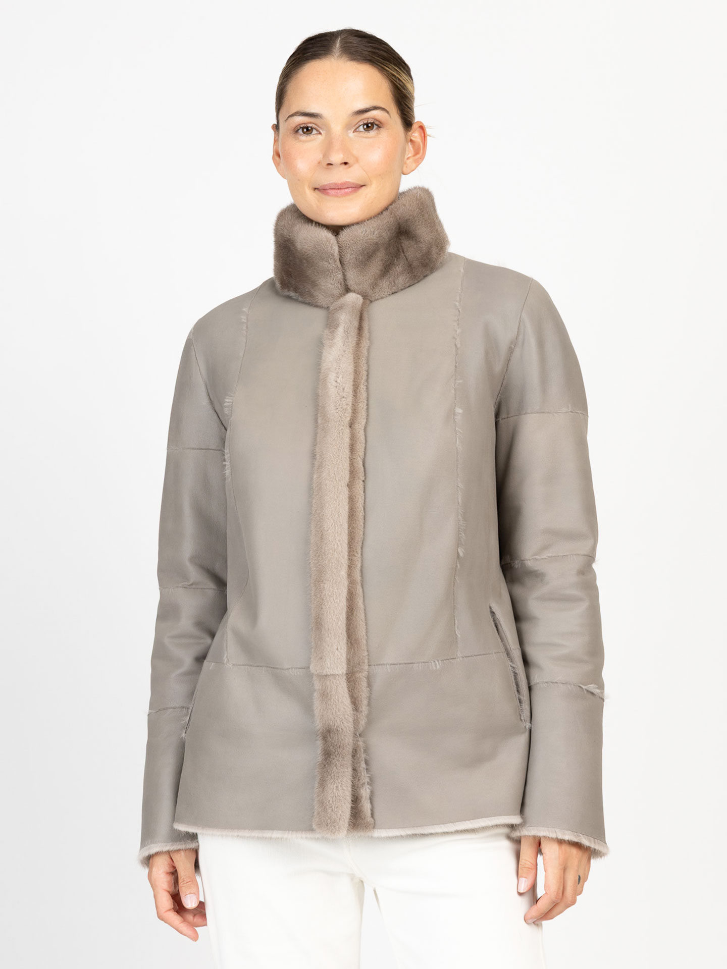 Casaco de Pelo Natural