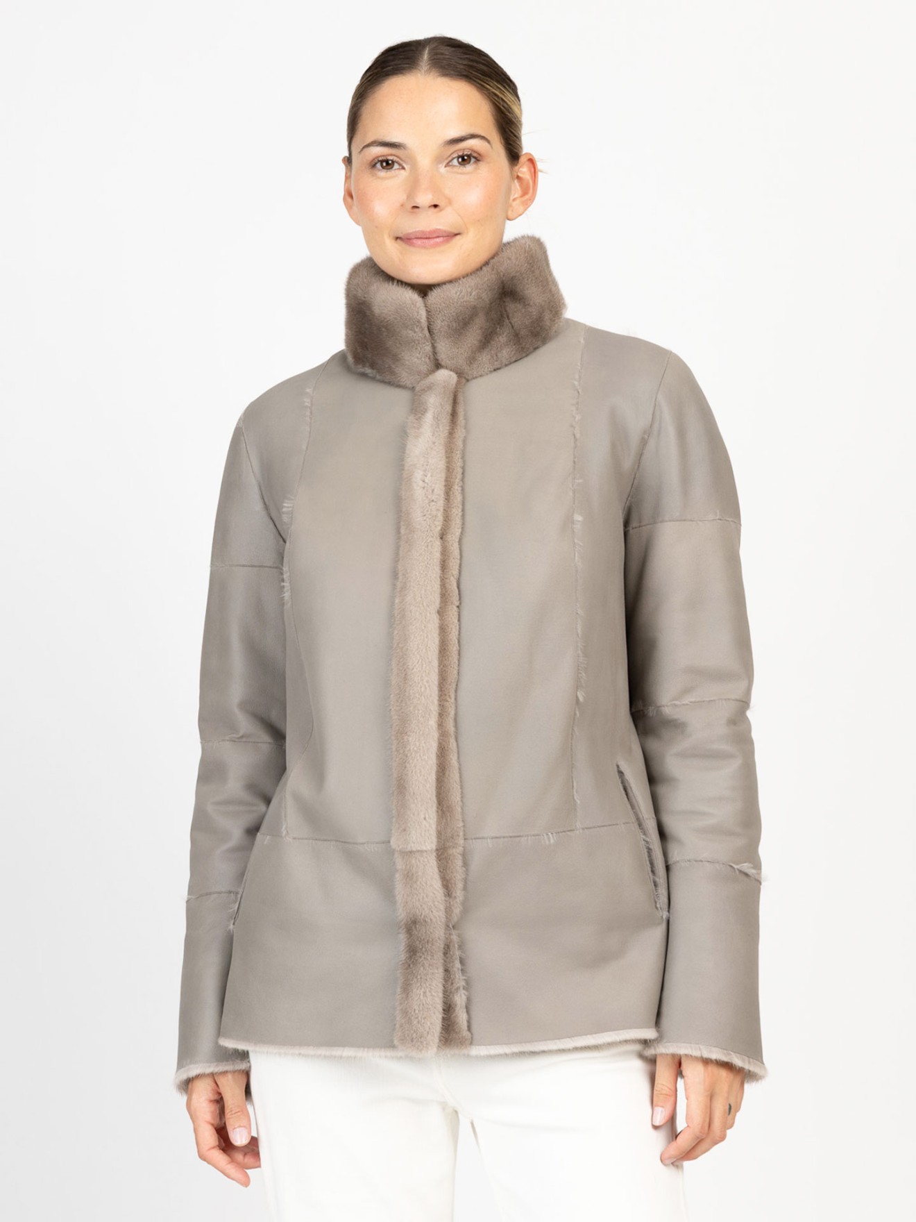 Casaco de Pelo Natural