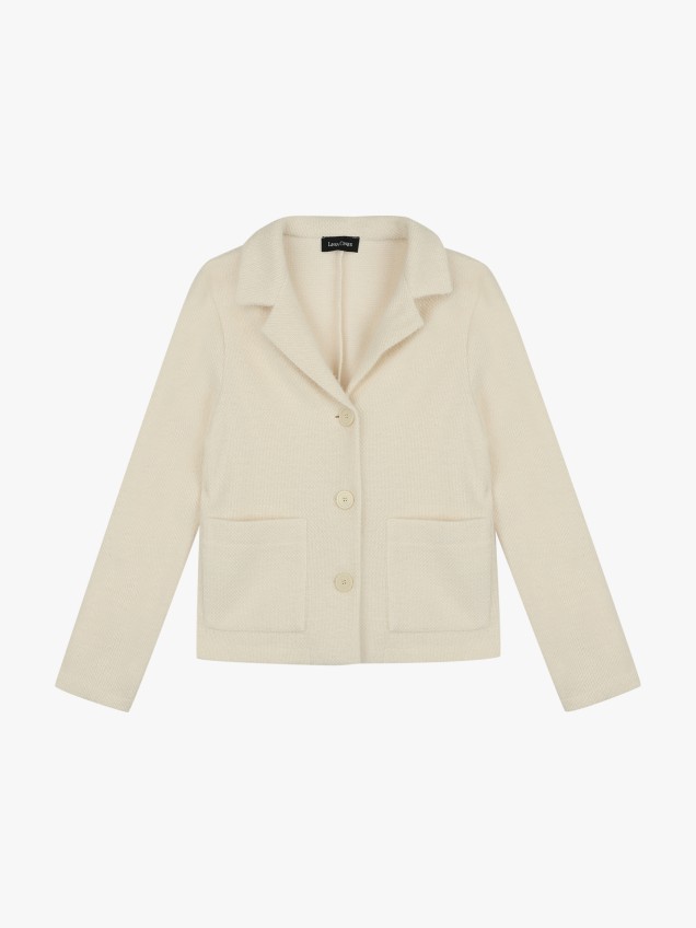 Casaco de Malha Texturada